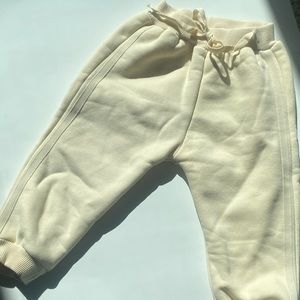 Creme toddler sweats